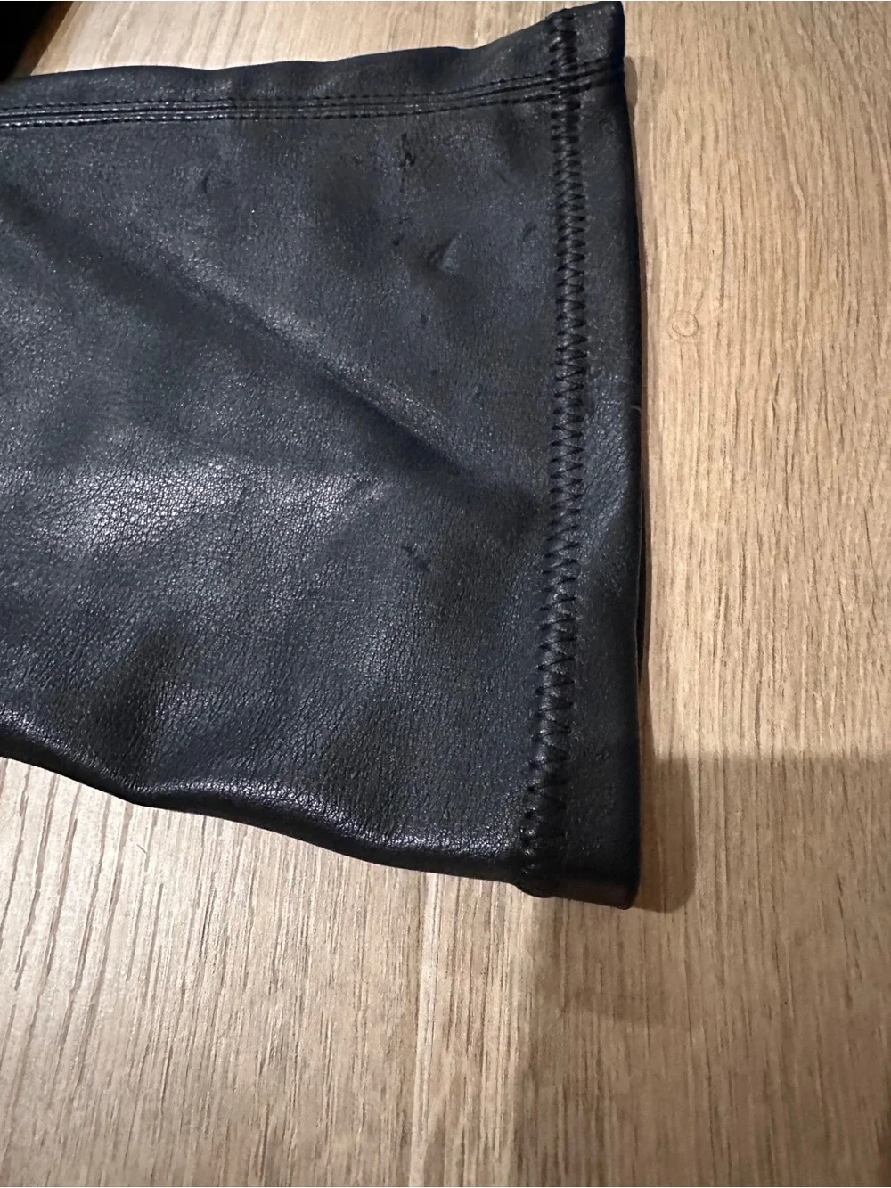 Free People Oakland Vegan Leather OTK Platform Boots Black 6.5